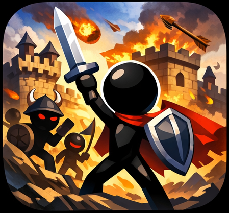 Stickman Siege: Castle Defense
